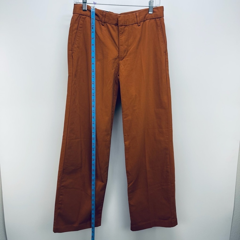 Levi’s Baggy Pans 26x31 Or 2 Women’s Trousers A Mid Rise Straight Leg Brown New - Picture 4 of 14